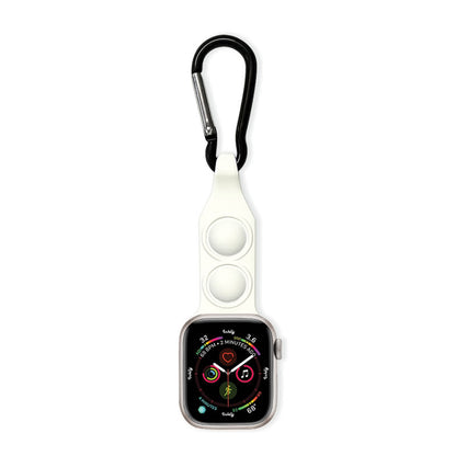 Apple Watch Nurse Fob Clip 38MM/40MM/41MM White Pop + Hook
