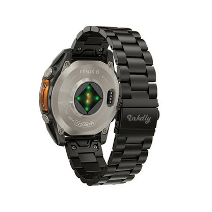 Boss Stainless Garmin Fenix 8 Watch Bands Replacement Quick Change