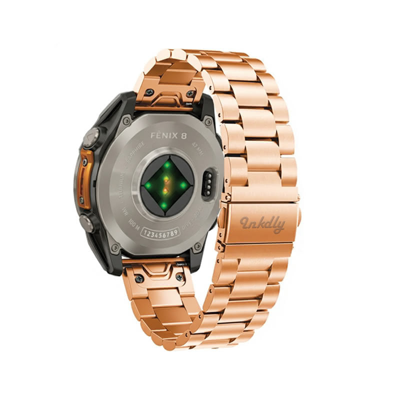 Boss Stainless Garmin Fenix 8 Watch Bands Replacement Quick Change