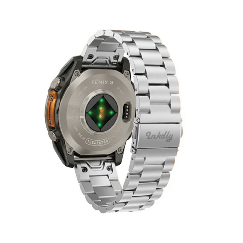 Boss Stainless Garmin Fenix 8 Watch Bands Replacement Quick Change