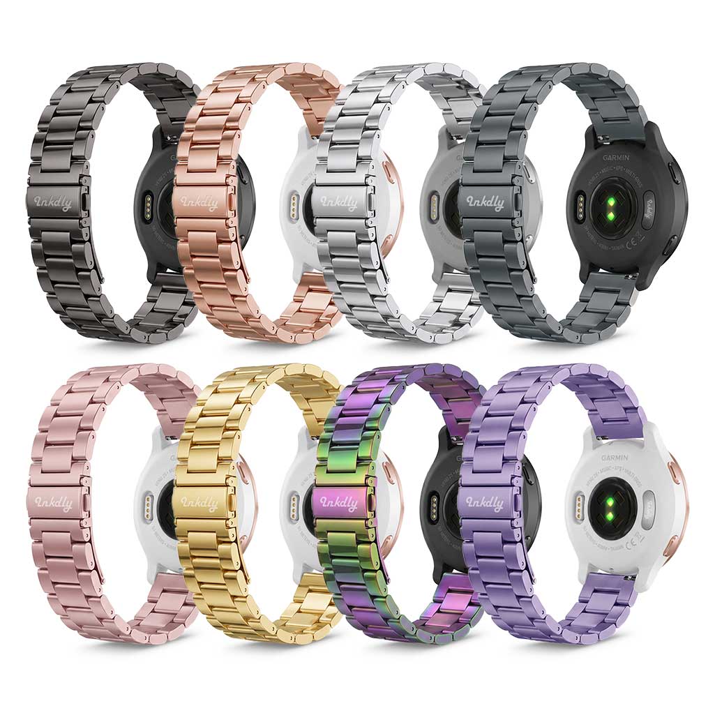 Boss Garmin Venu 2S Bands Replacement Stainless Link (18mm)