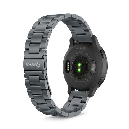 Boss Garmin Venu 2S Bands Replacement Stainless Link (18mm) Space Grey