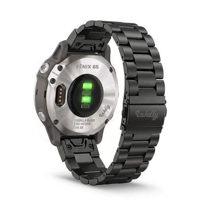 Boss Stainless Garmin Fenix 6S Bands Replacement Quick Change (20mm) Black