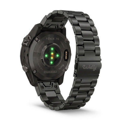 Boss Stainless Garmin Fenix 7S Bands Replacement Quick Change (20mm) Black