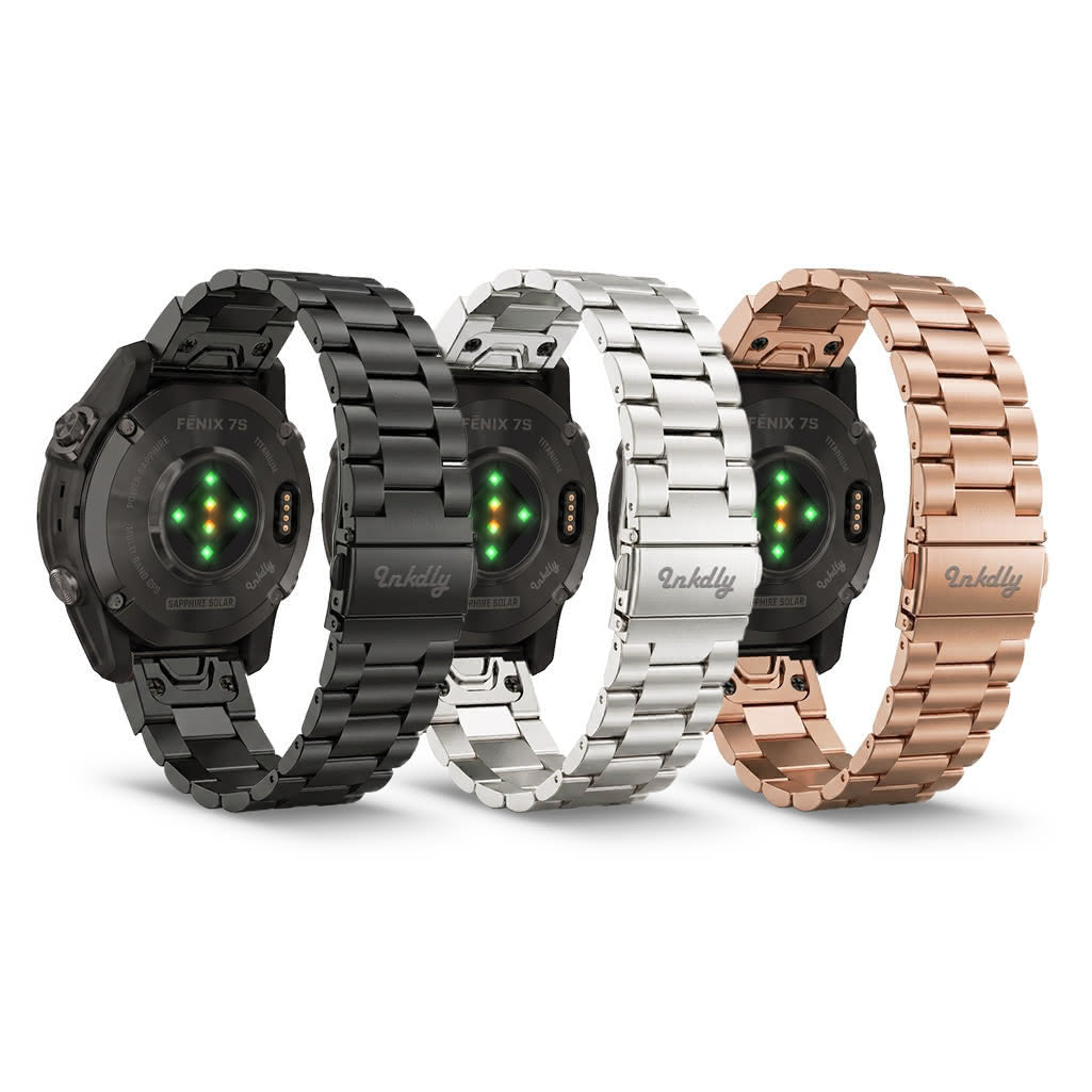 Boss Stainless Garmin Fenix 7S Bands Replacement Quick Change (20mm)