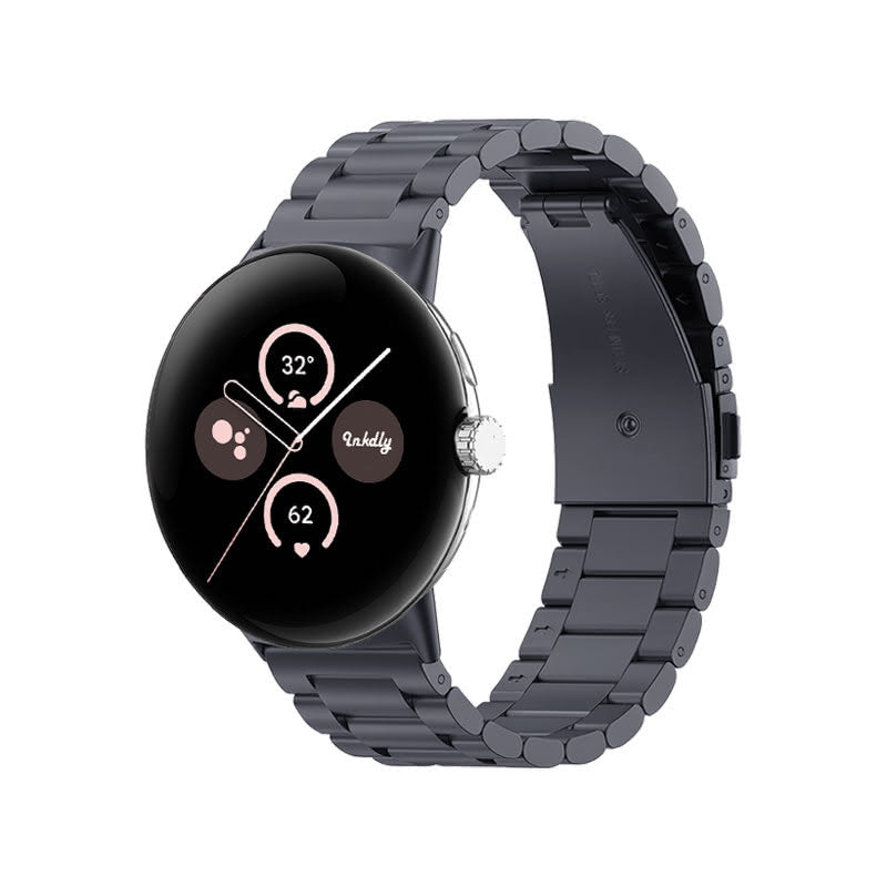 Boss Google Pixel Watch 2 Band Replacement Stainless Link (41mm) Space Grey