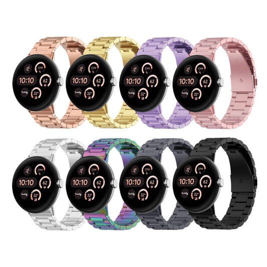 Boss Google Pixel Watch 3 Band Replacement Stainless Link