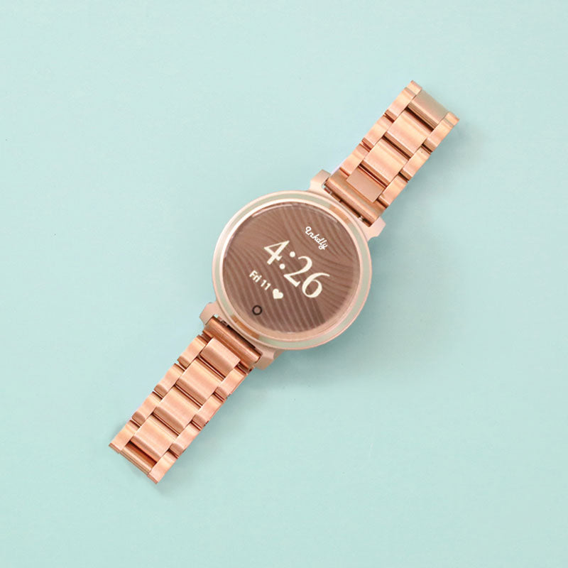 Boss Garmin Lily 2 Bands Replacement Stainless Link (14mm) Rose Gold