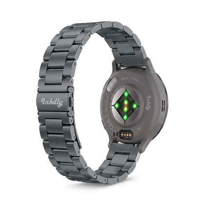 Boss Garmin Venu 3S Bands Replacement Stainless Link (18mm) Space Grey