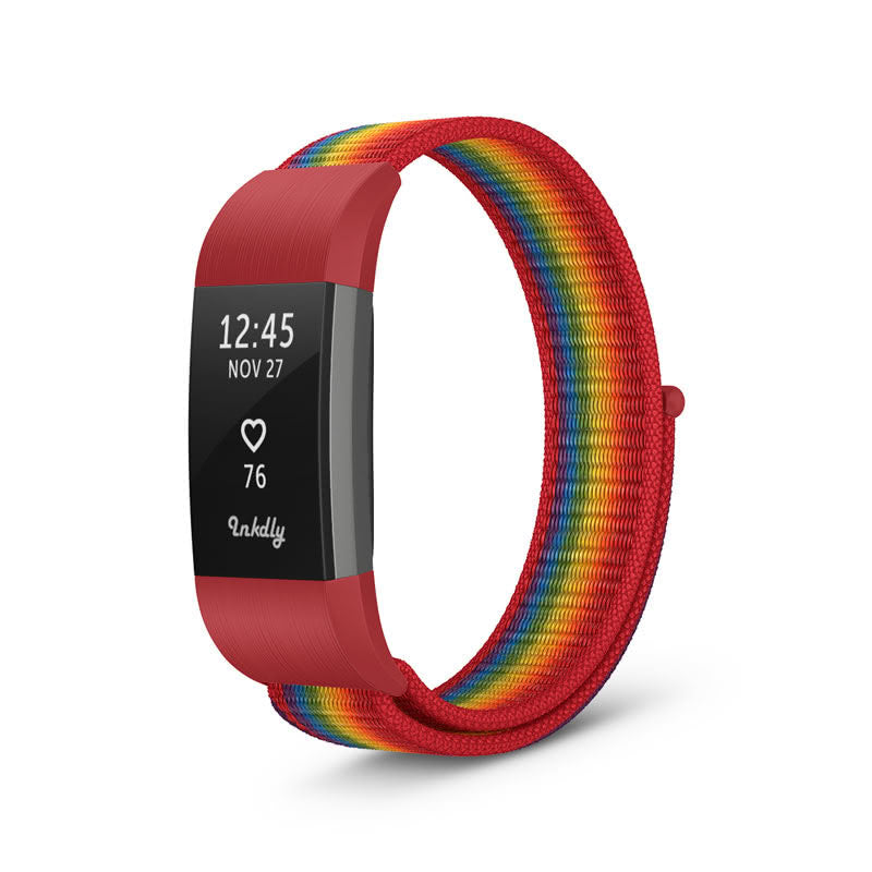 Sports Loop Fitbit Charge 2 Bands Rainbow