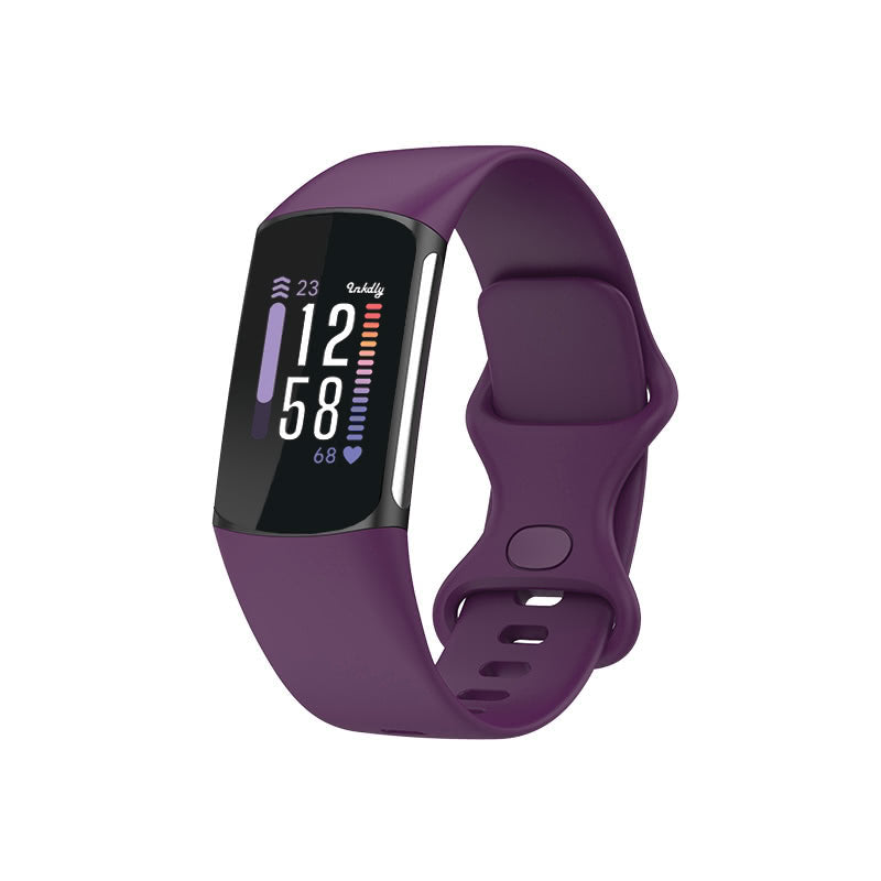 Fitbit Charge 6 Bands Replacement Straps Small Dark Purple 