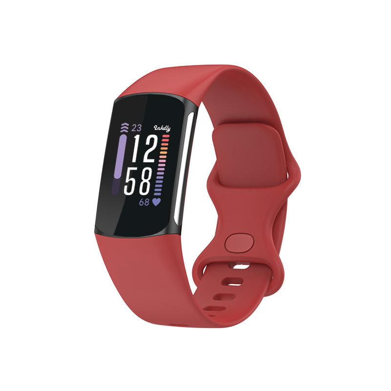 Fitbit Charge 6 Bands Replacement Straps Small Red 