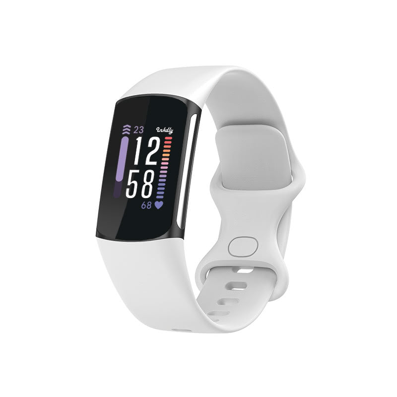 Fitbit Charge 6 ホワイト（Googleマップも使える！心拍数測定機能を 