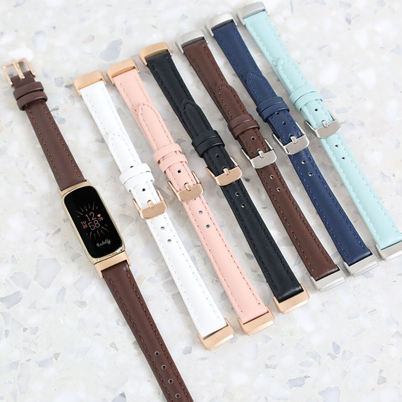 Abbie Leather Fitbit Luxe Bands Replacement Strap