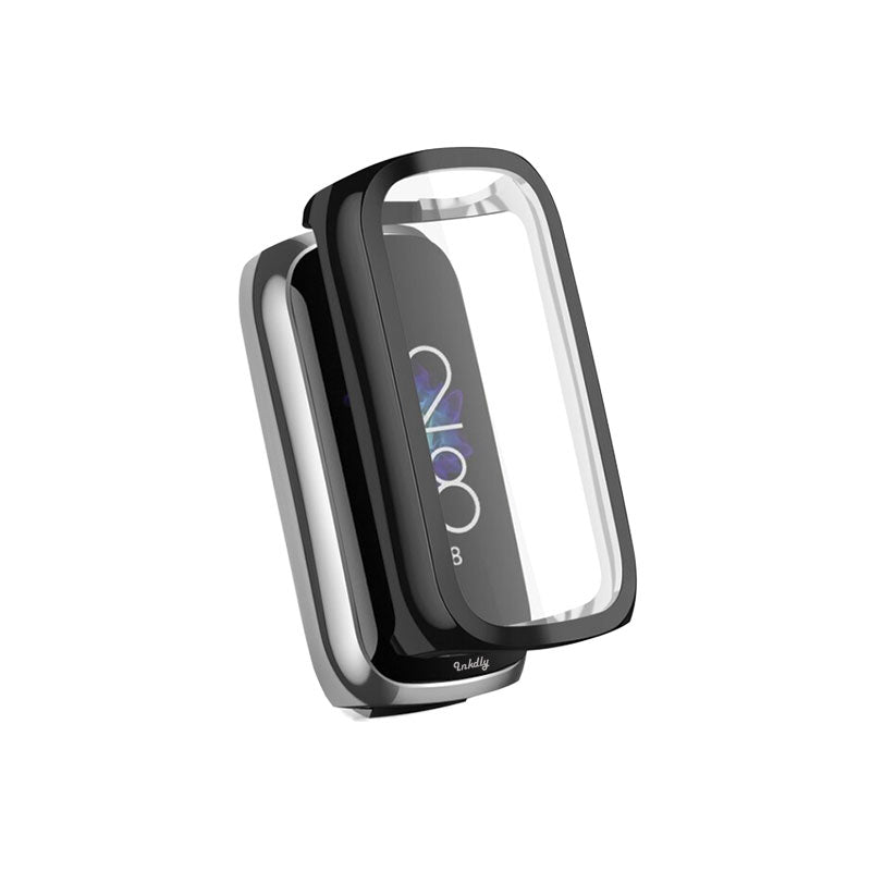 Slimfit Fitbit Luxe Protective Case & Screen Protector Black  