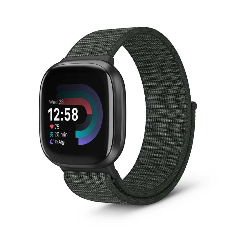 Sports Loop Fitbit Versa 4 & Sense 2 Band Replacement Strap Army Green  