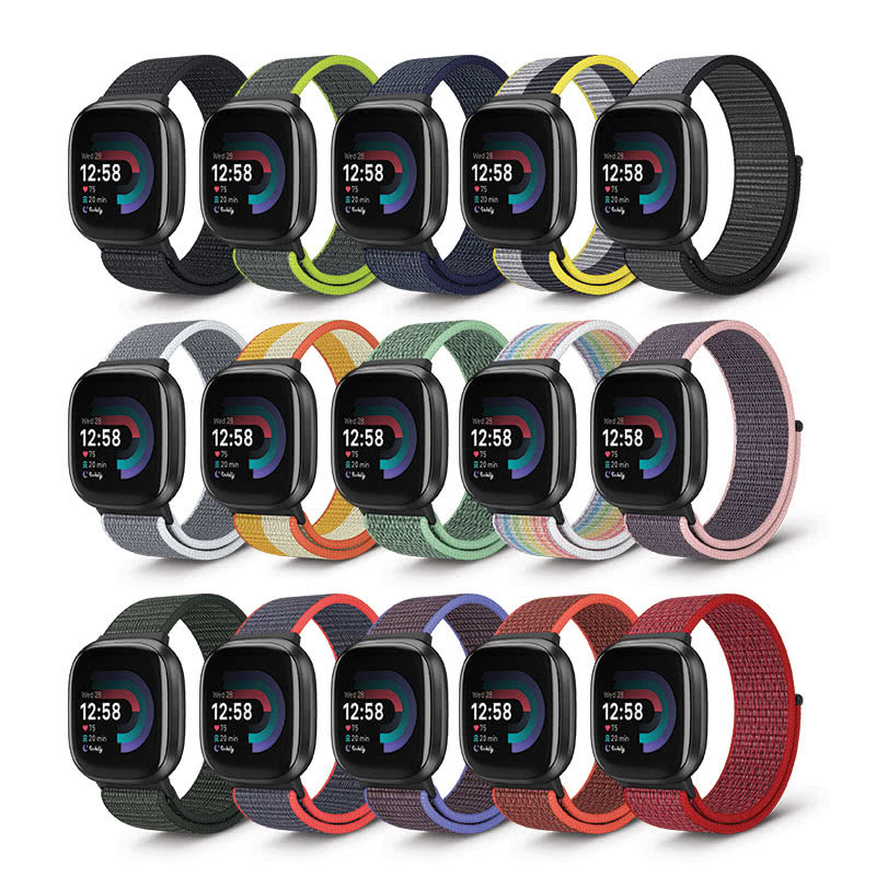 Cinturino In Nylon Elastico Per Fitbit Charge 5 - Sostituto Morbido E Regolabile, Sportivo, Per Uomo E Donna, SOiiKE