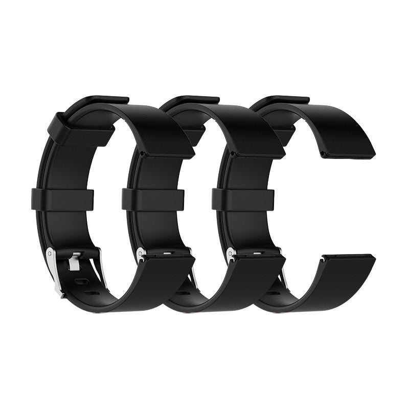 Fitbit Versa & Versa 2 Bands Replacement Straps Small Black (3-Pack) 