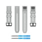 Garmin Band Replacement Straps with Quick Change (20mm) Grey  
