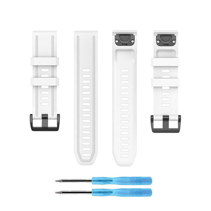 Garmin Band Replacement Straps with Quick Change (20mm) White  