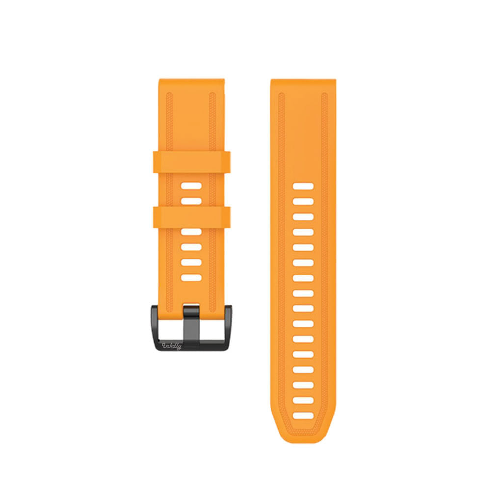 Tankd Garmin Epix Gen 2 Bands Replacement Quick Change 20mm For 42mm Watch Amber Yellow