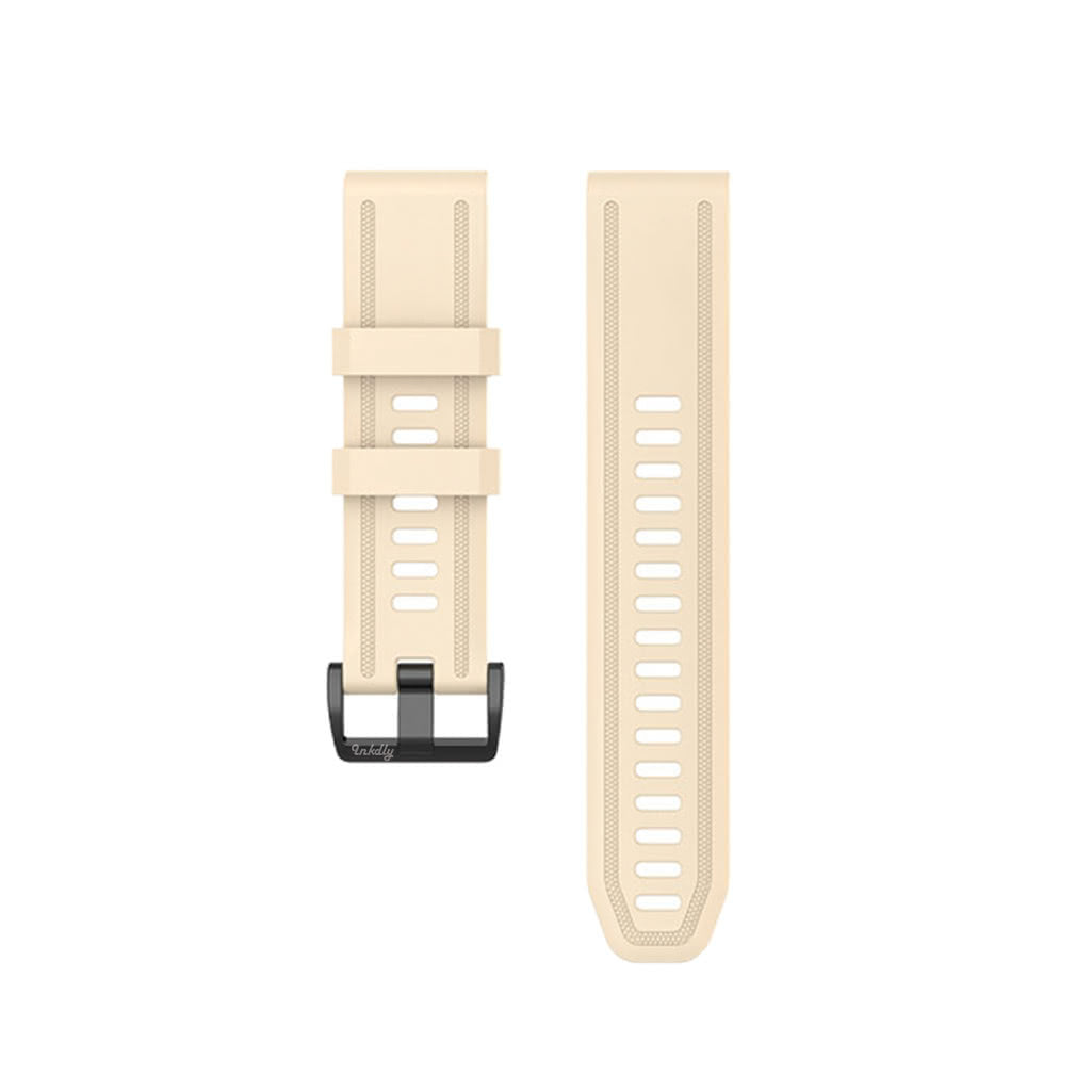 Tankd Garmin Epix Gen 2 Bands Replacement Quick Change 20mm For 42mm Watch Beige
