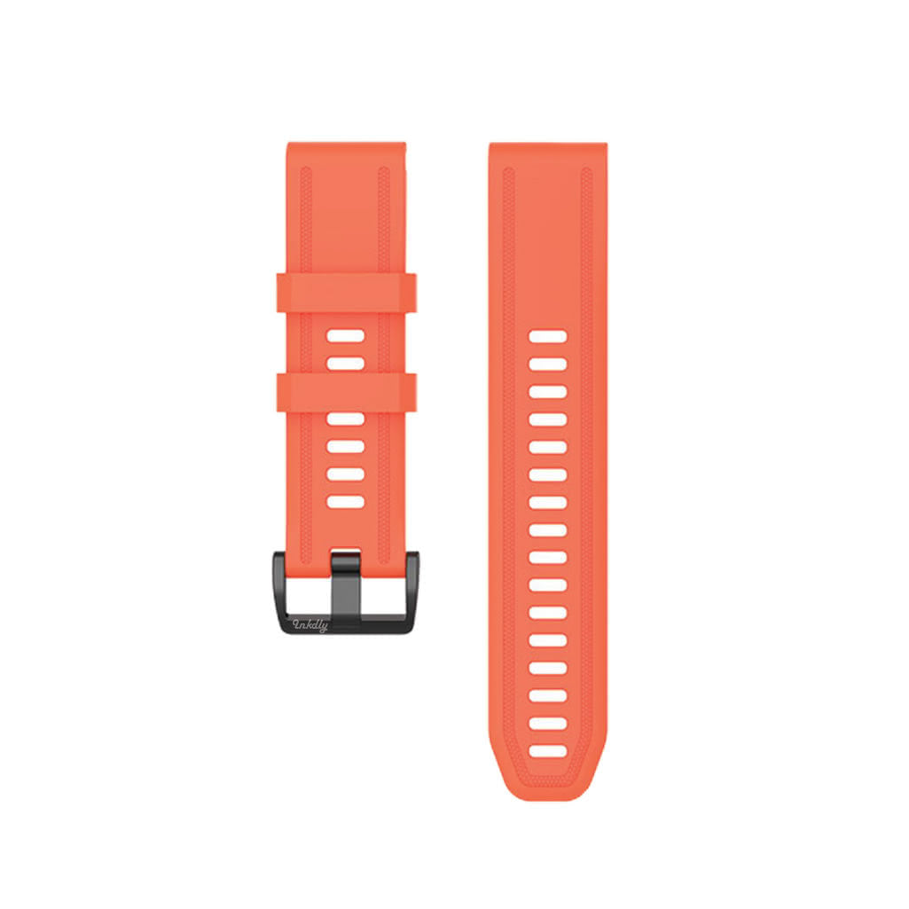 Tankd Garmin Epix Gen 2 Bands Replacement Quick Change 20mm For 42mm Watch Orange Red