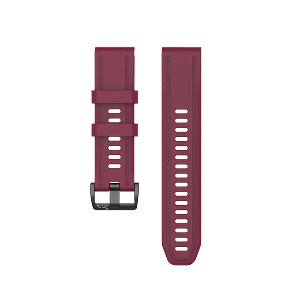 Tankd Garmin Epix Gen 2 Bands Replacement Quick Change 20mm For 42mm Watch Wine Red