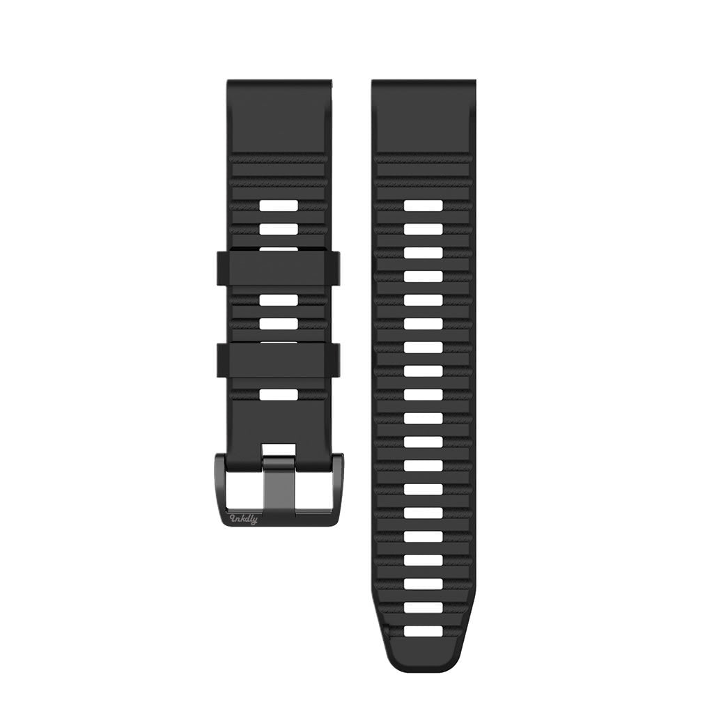 Tankd Garmin Epix Gen 2 Bands Replacement Quick Change 22mm For 47mm Watch Black