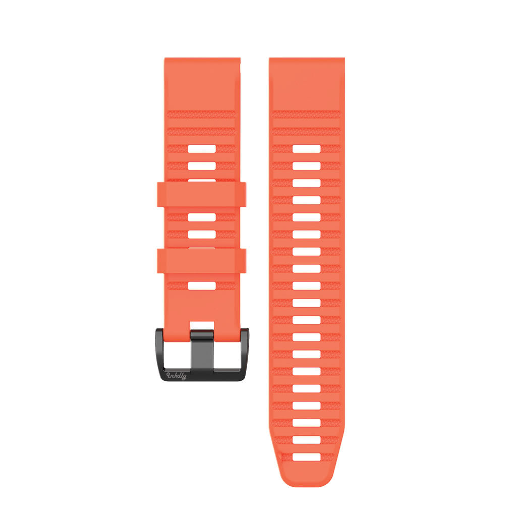 Tankd Garmin Epix Gen 2 Bands Replacement Quick Change 22mm For 47mm Watch Orange Red