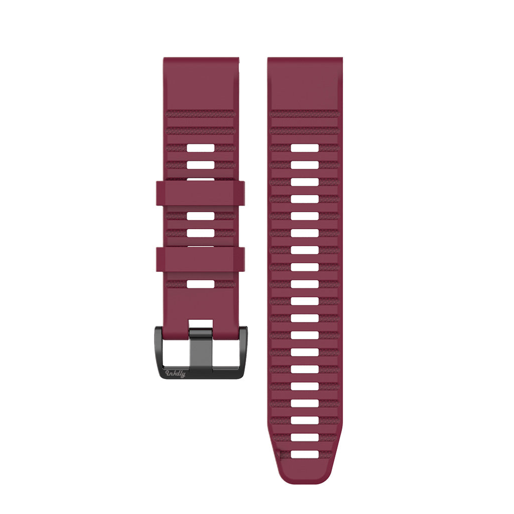 Tankd Garmin Epix Gen 2 Bands Replacement Quick Change 22mm For 47mm Watch Wine Red