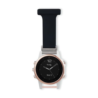Garmin Fenix 5S Nurse Fob Clip Quick Change (20mm) Black
