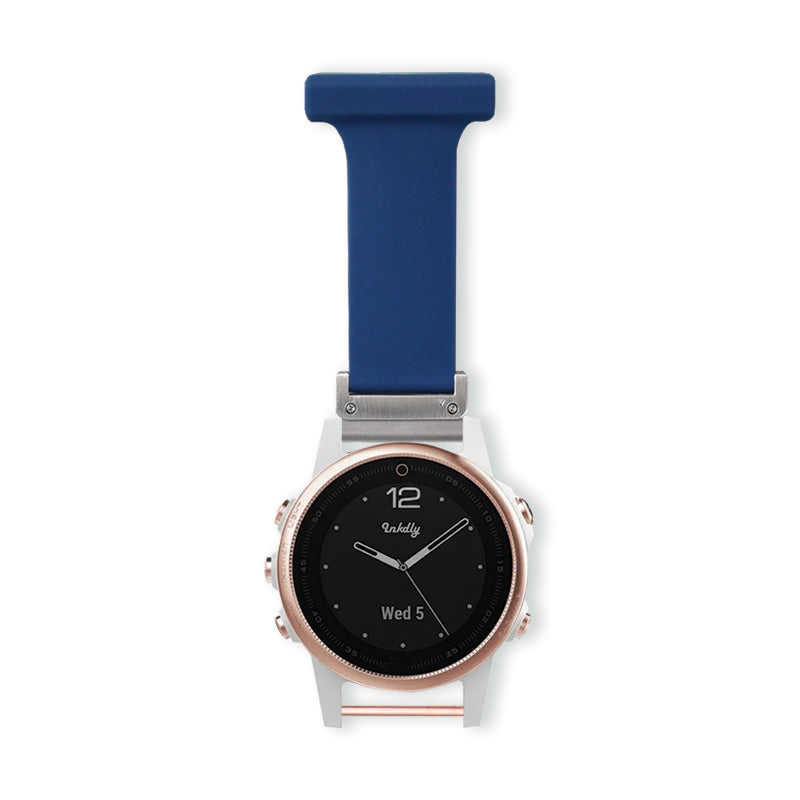 Garmin Fenix 5S Nurse Fob Clip Quick Change (20mm) Dark Blue
