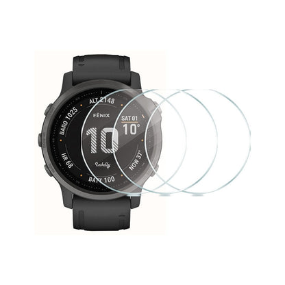 Tempered Glass Garmin Fenix 6S Screen Protector Kit Clear 3pcs