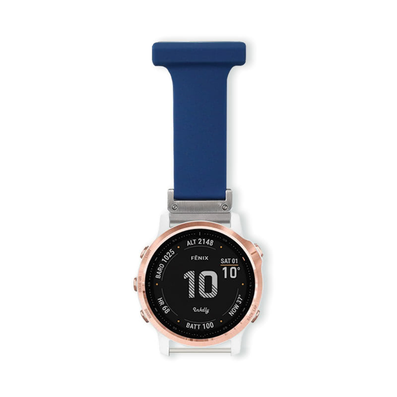 Garmin Fenix 6S Nurse Fob Clip Quick Change (20mm) Dark Blue