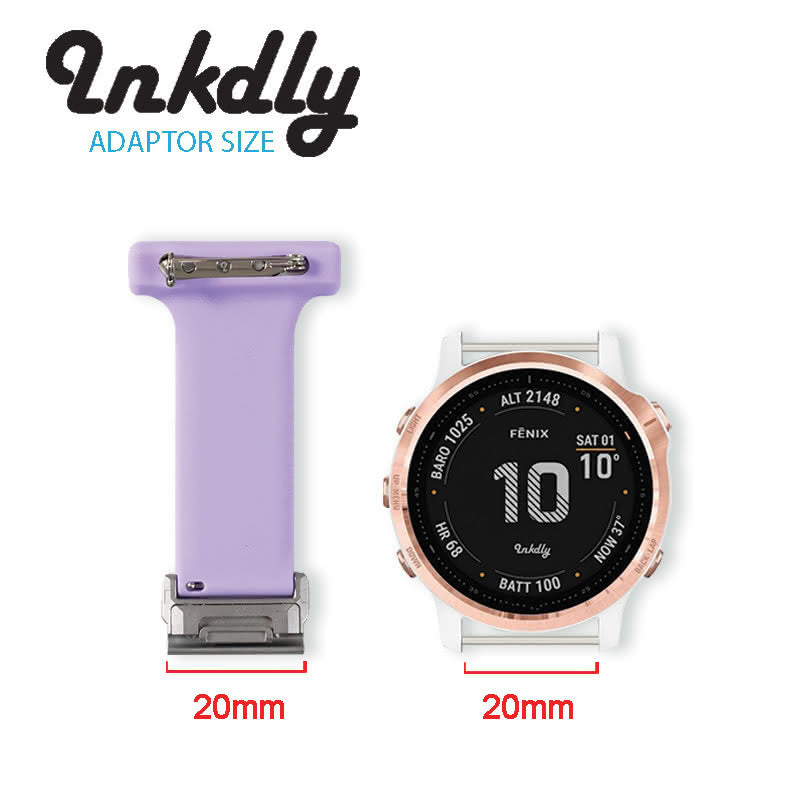 Garmin Fenix 6S Nurse Fob Clip Quick Change (20mm)