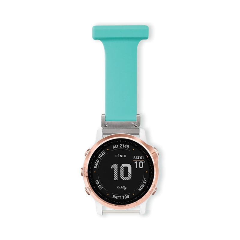 Garmin Fenix 6S Nurse Fob Clip Quick Change (20mm) Teal
