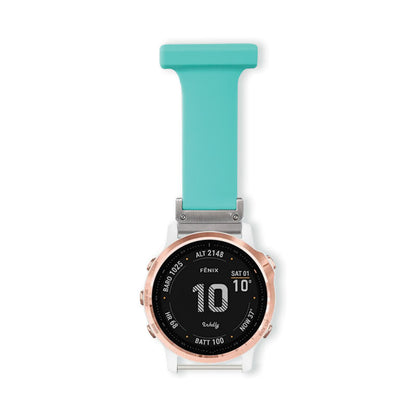 Garmin Fenix 6S Nurse Fob Clip Quick Change (20mm) Teal