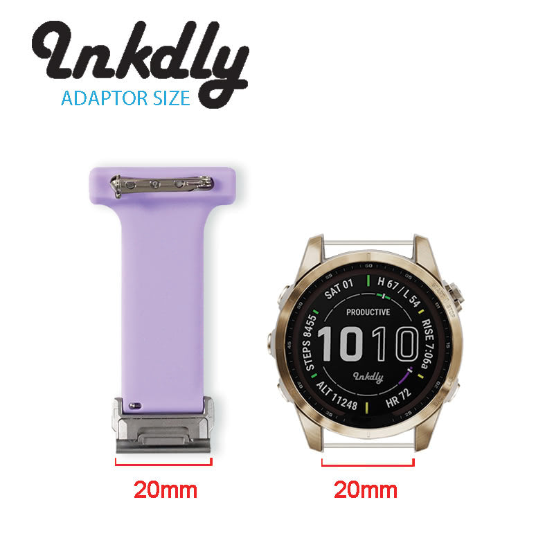 Garmin Fenix 7S Nurse Fob Clip Quick Change (20mm)