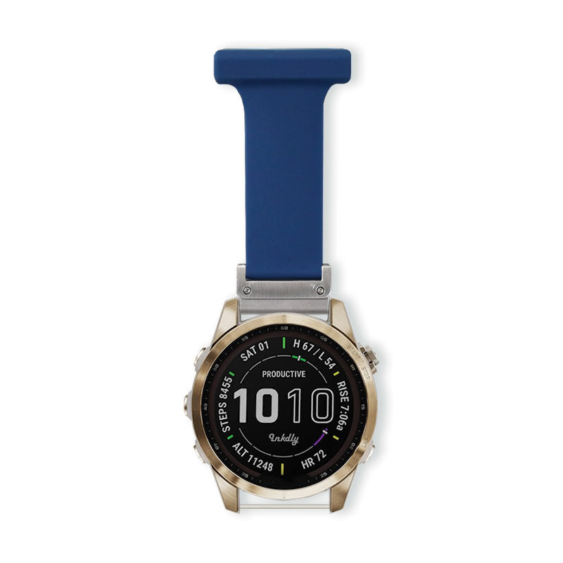 Garmin Fenix 7S Nurse Fob Clip Quick Change (20mm) Dark Blue
