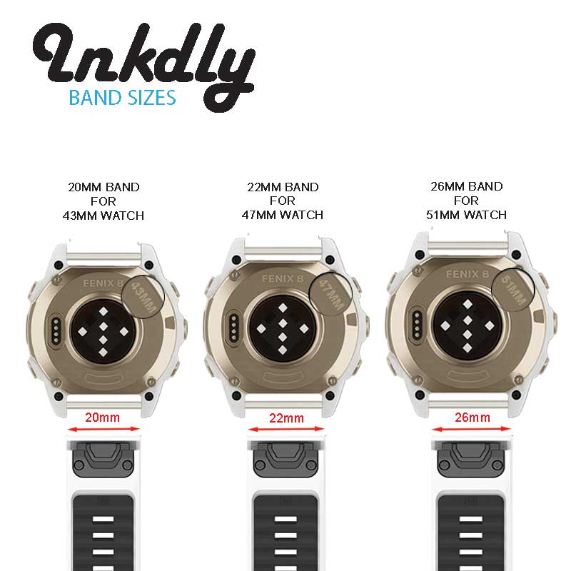 Garmin Fenix 8 Watch Bands Replacement Quick Change