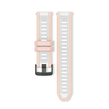 Garmin Forerunner 165 Bands Replacement Straps (20mm) Light Pink + White