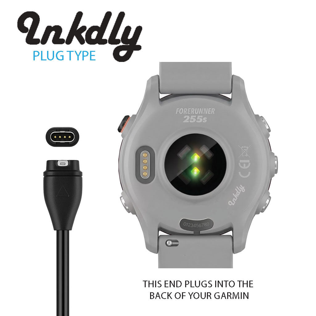 Garmin Forerunner 255S Charger & Data Cable Replacement