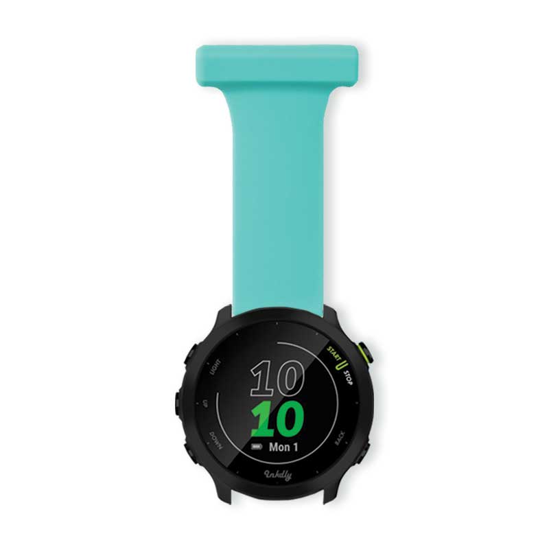 Garmin Forerunner 55 & 245 Nurse Fob Clip (20mm) Teal