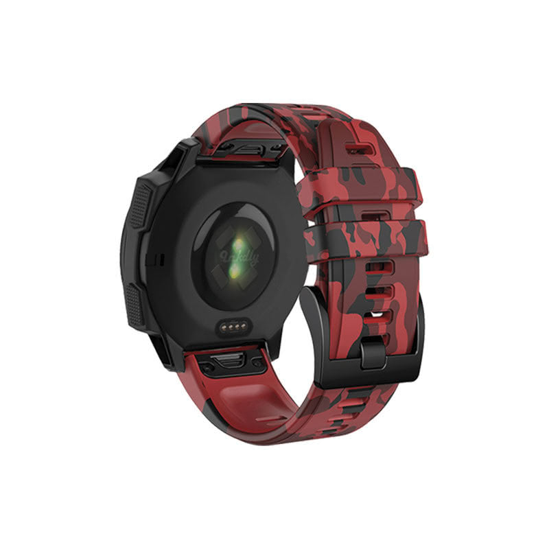 Garmin Instinct 2 Bands Replacement Quick Change (22mm) Camo Red