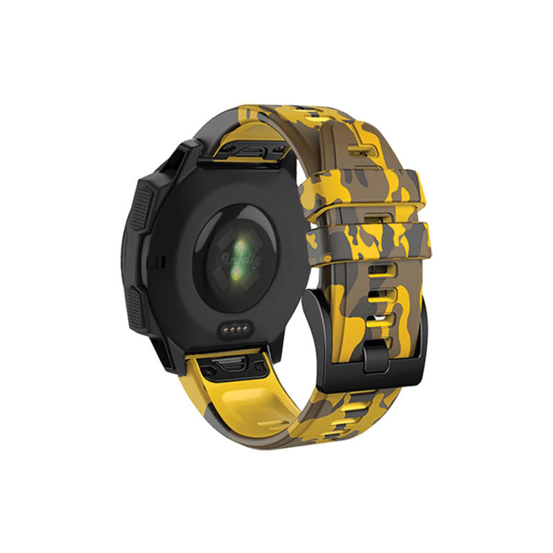 Garmin Instinct 2 Bands Replacement Quick Change (22mm) Camo Yellow