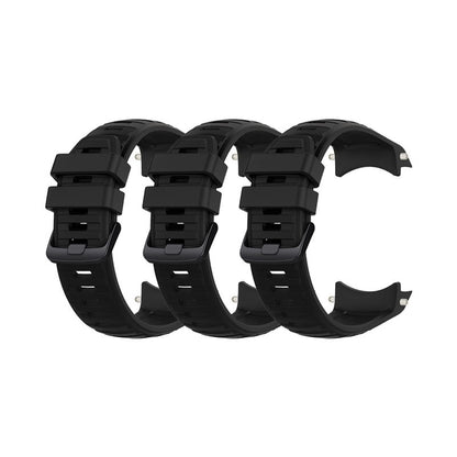 Garmin Instinct 2X Solar Bands Replacement with Spring Bars (26mm) Black (3-Pack)