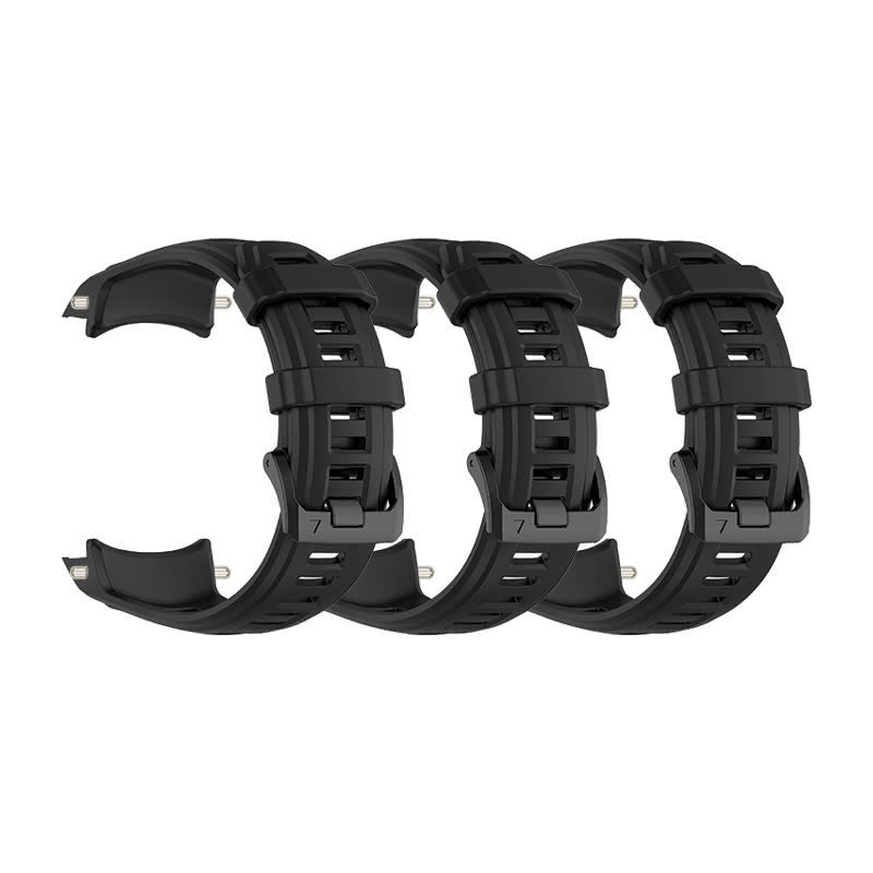 Garmin Instinct 3 Watch Bands Replacement with Spring Bars 22mm For 45mm Watch Black (3-Pack)