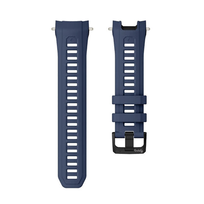 Garmin Instinct 3 Watch Bands Replacement with Spring Bars 22mm For 45mm Watch Midnight Blue