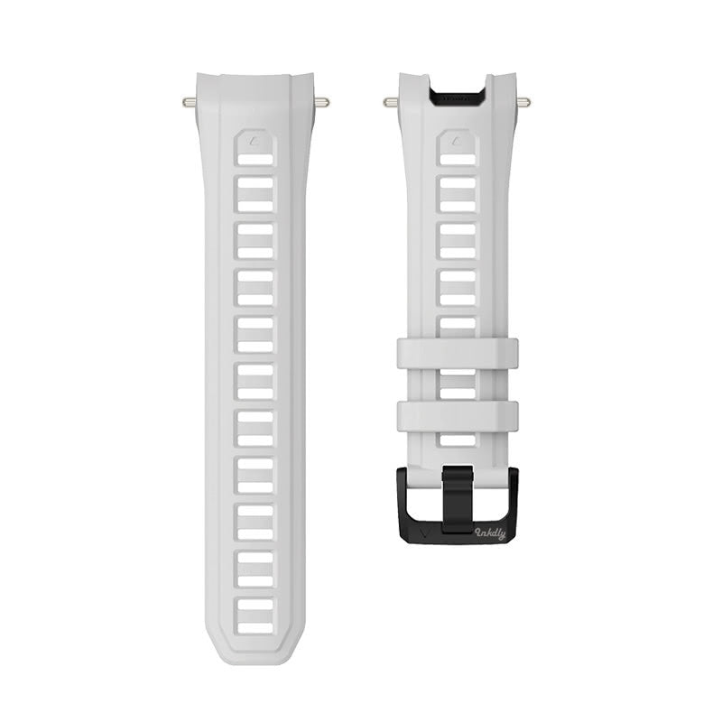 Garmin Instinct 3 Watch Bands Replacement with Spring Bars 22mm For 45mm Watch White